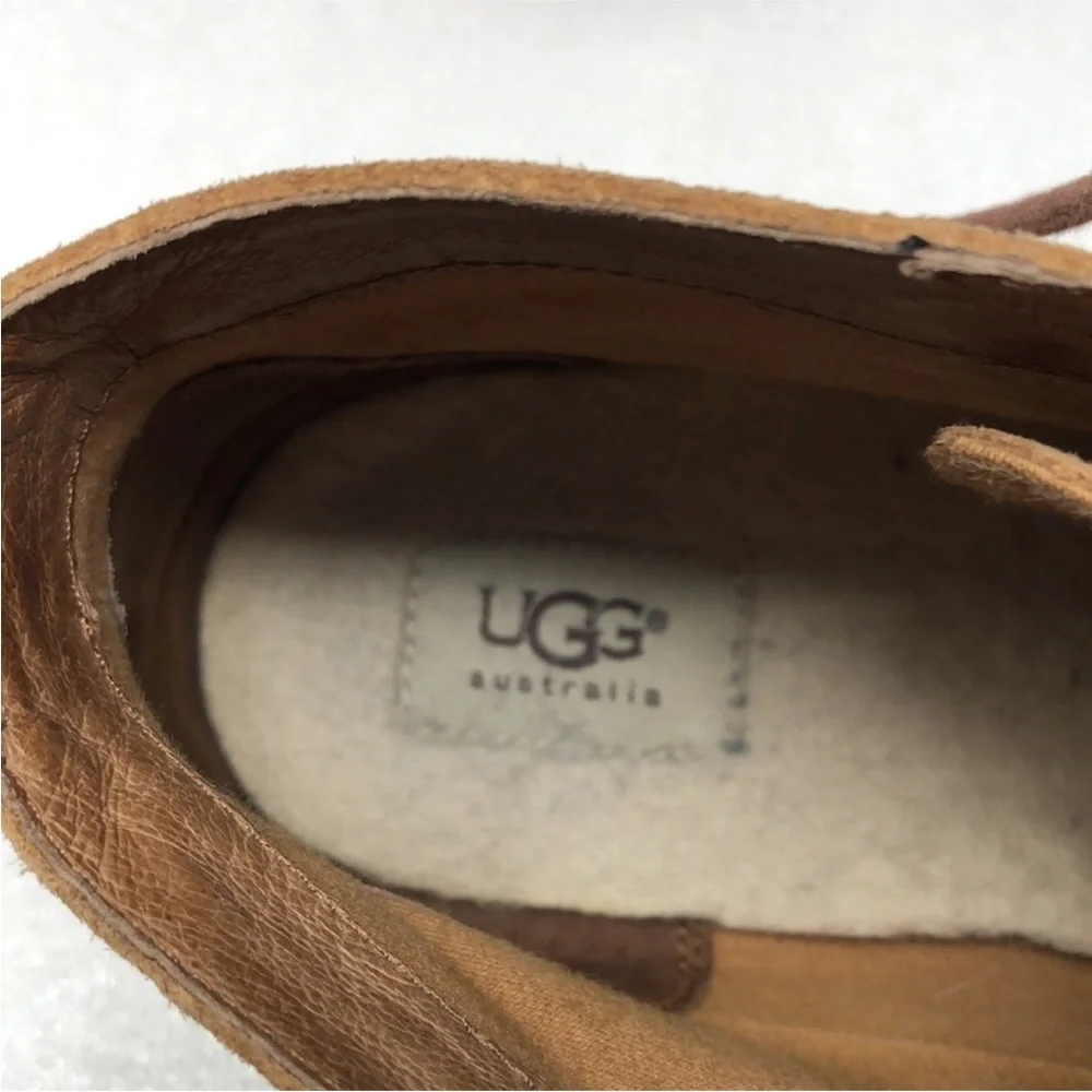 UGG Boots Freamon Chukka Chestnut Suede Ankle Men’s Size 11